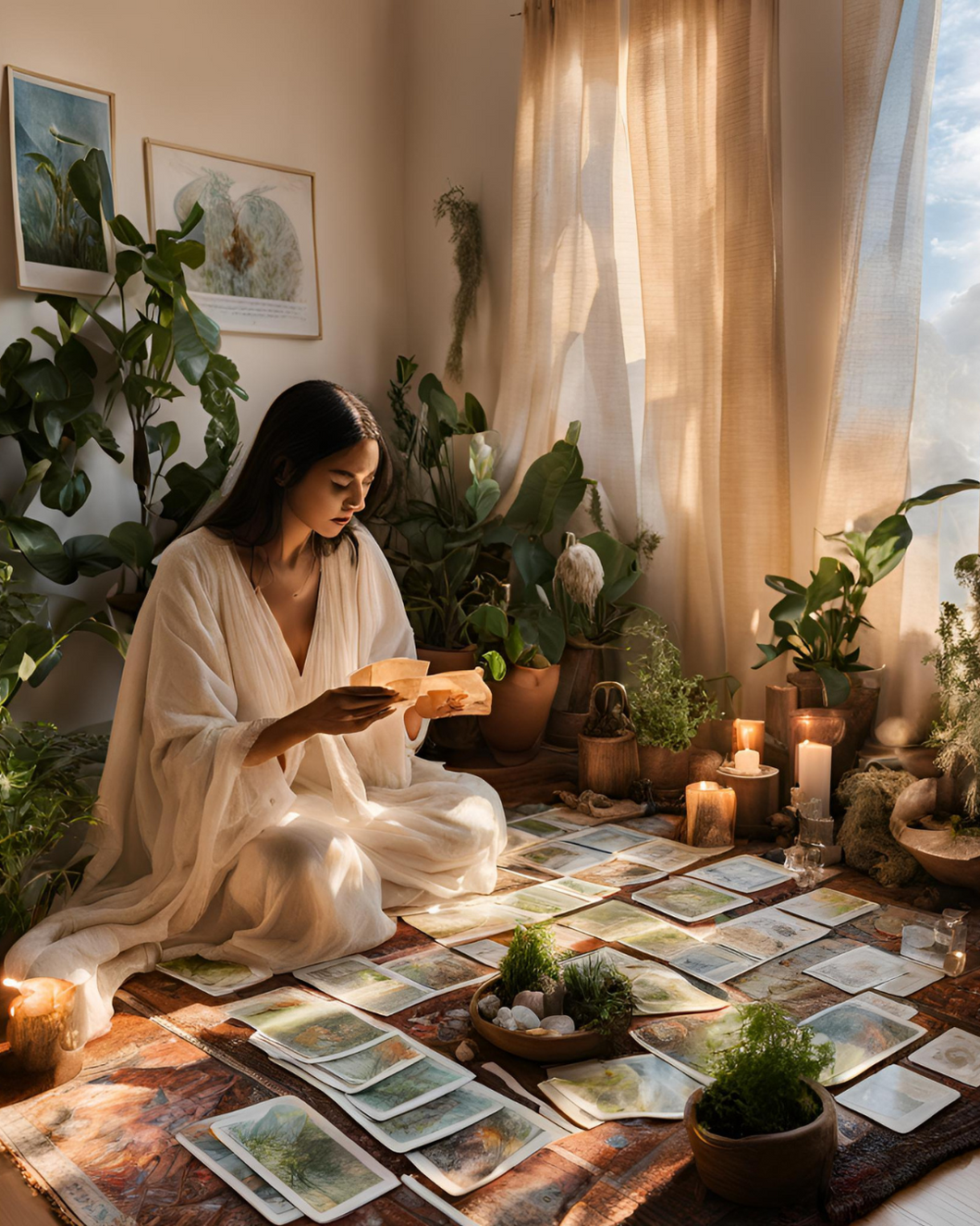 45 minute virtual Tarot Card Reading